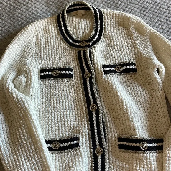 Maje white cardigan - Picture 3 of 14